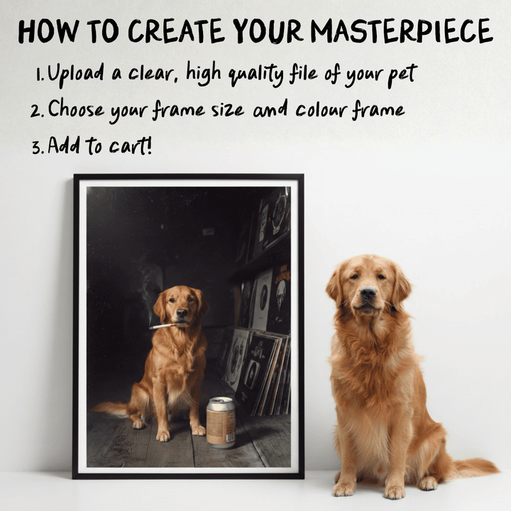 Got that Dog In 'Em Pet Custom Upload Personalised wall - art - picture - poster