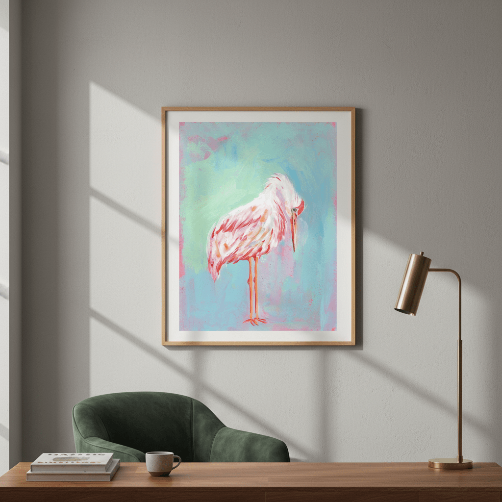 Graceful Blush by Lucrecia Caporale wall - art - picture - poster