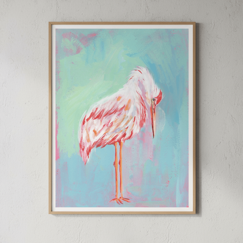 Graceful Blush by Lucrecia Caporale wall - art - picture - poster