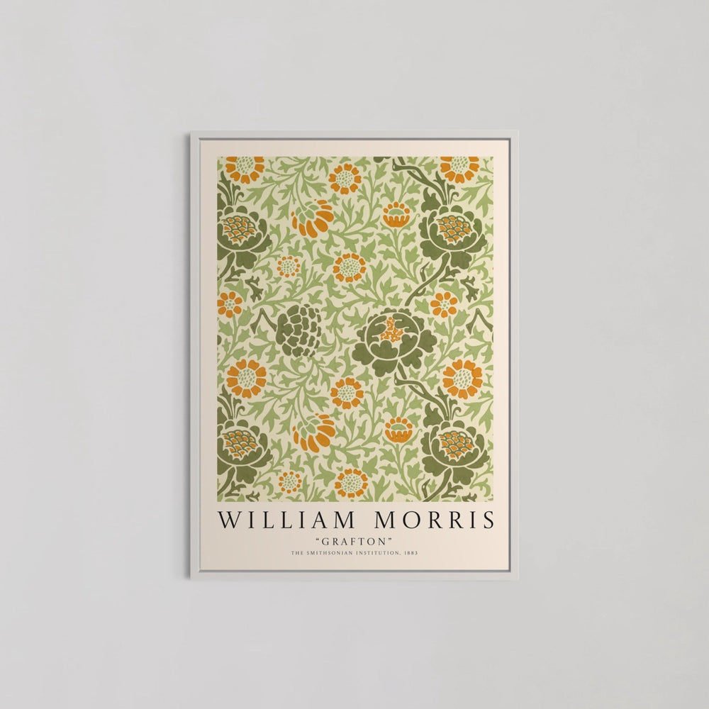 Grafton Pattern Wall Art by William Morris - Style My Wall