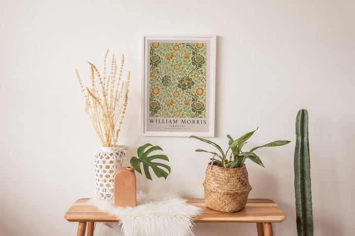 Grafton Pattern Wall Art by William Morris - Style My Wall