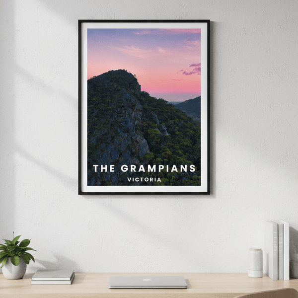 Grampians Travel Poster, Victoria by L10