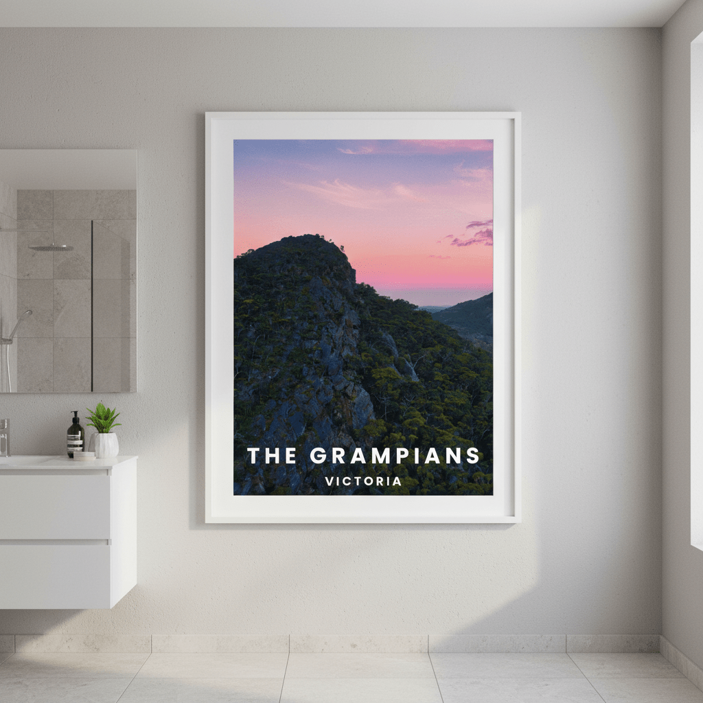 Grampians Travel Poster, Victoria by L10 wall - art - picture - poster