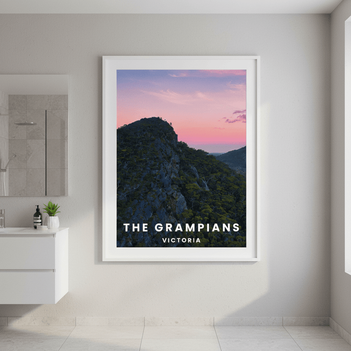 Grampians Travel Poster, Victoria by L10 wall - art - picture - poster