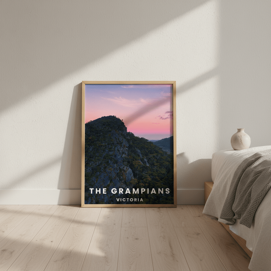 Grampians Travel Poster, Victoria by L10 wall - art - picture - poster