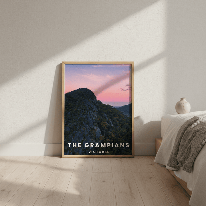 Grampians Travel Poster, Victoria by L10 wall - art - picture - poster