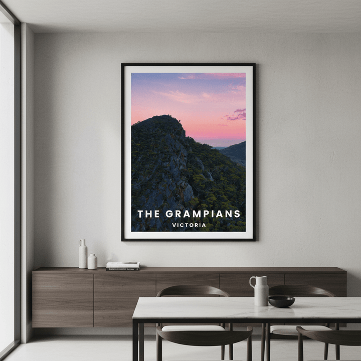 Grampians Travel Poster, Victoria by L10 wall - art - picture - poster