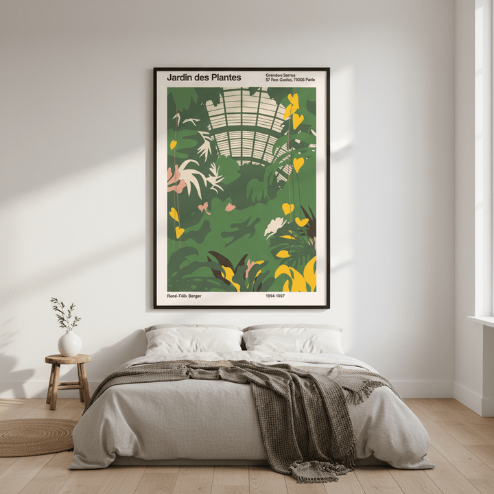 Grandes Serres du Jardin des Plantes by Florent Bodart wall - art - picture - poster