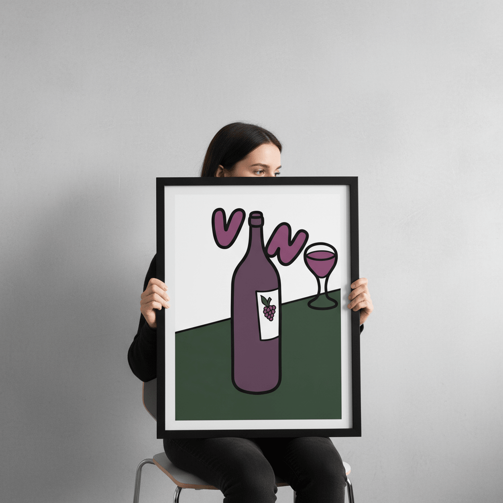 Grape Heaven by Tennille Liebig wall - art - picture - poster