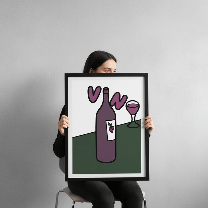 Grape Heaven by Tennille Liebig wall - art - picture - poster