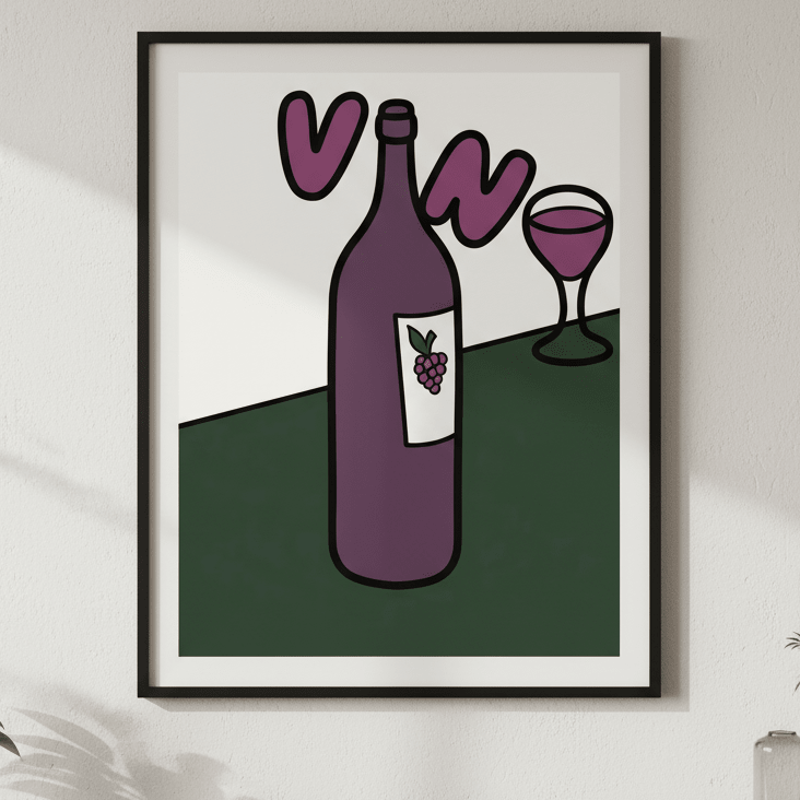 Grape Heaven by Tennille Liebig wall - art - picture - poster