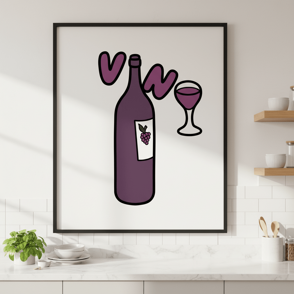 Grape Heaven by Tennille Liebig wall - art - picture - poster