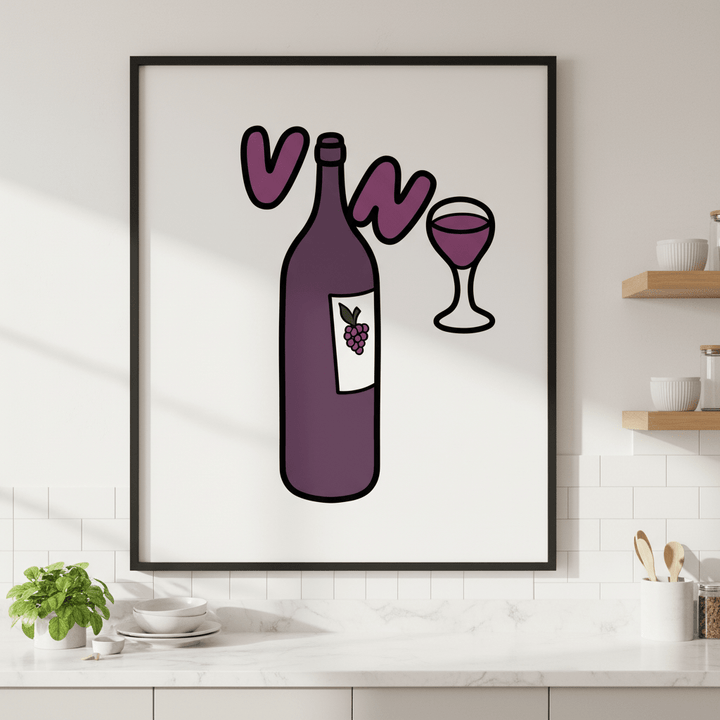 Grape Heaven by Tennille Liebig wall - art - picture - poster