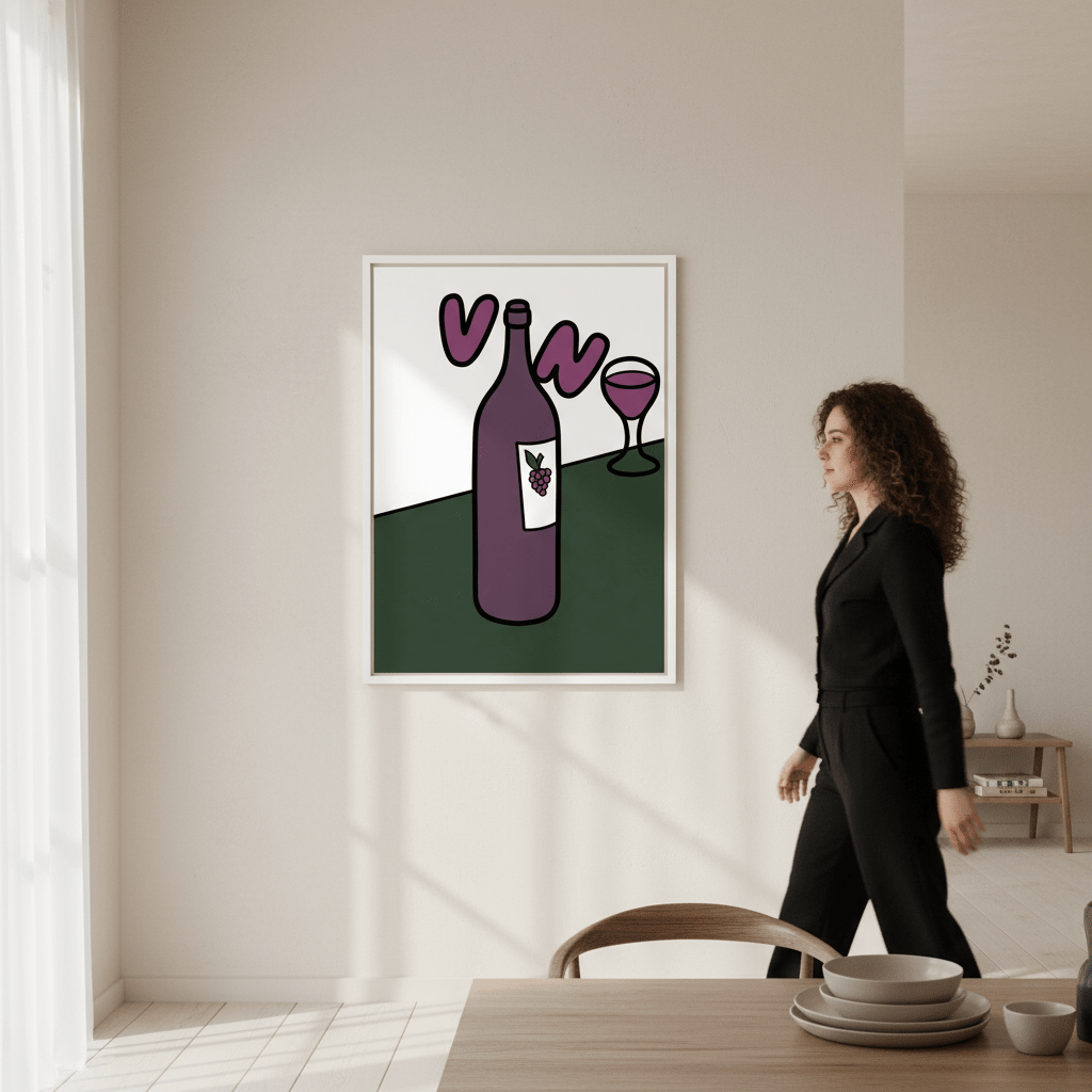 Grape Heaven by Tennille Liebig wall - art - picture - poster