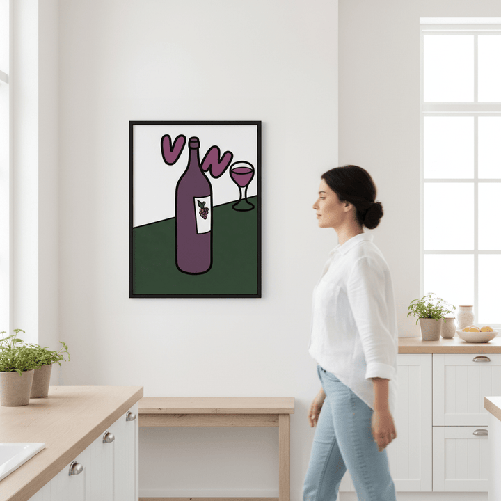 Grape Heaven by Tennille Liebig wall - art - picture - poster