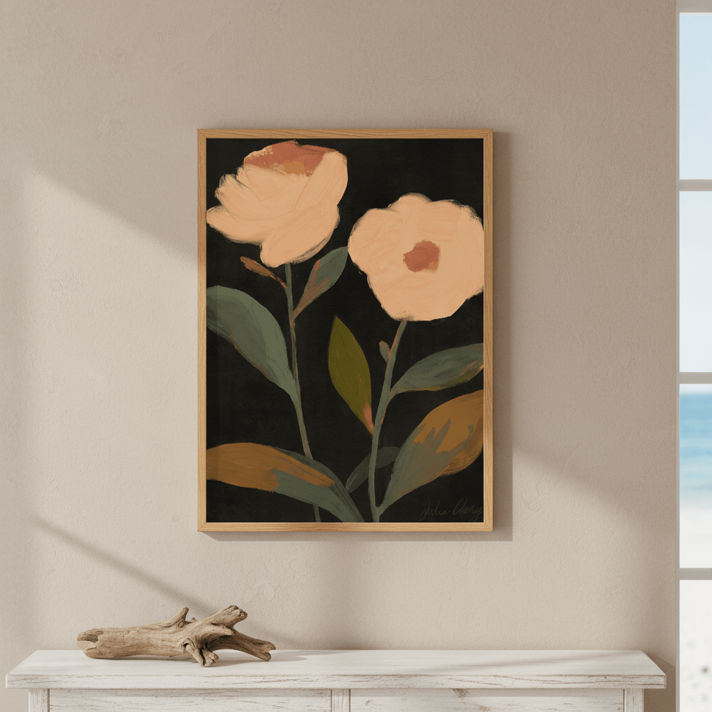 Graphic Floral by Julia Cheney wall - art - picture - poster