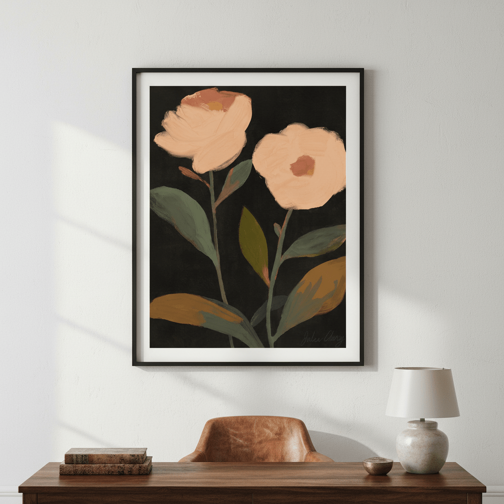 Graphic Floral by Julia Cheney wall - art - picture - poster