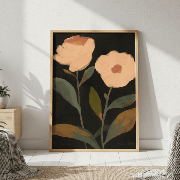 Graphic Floral by Julia Cheney