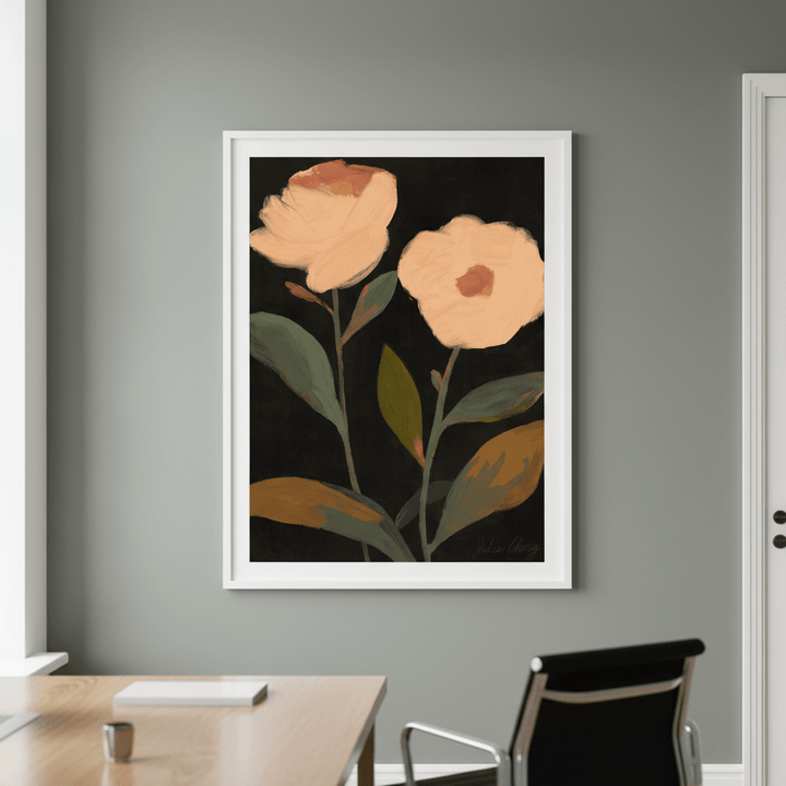 Graphic Floral by Julia Cheney wall - art - picture - poster