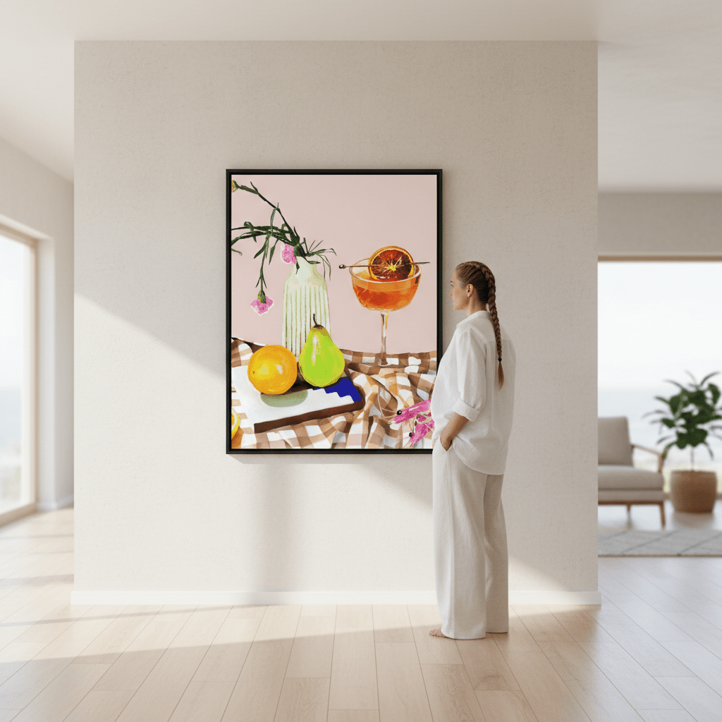 Grazing Gingham by Inkheart Designs wall - art - picture - poster