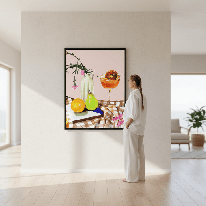 Grazing Gingham by Inkheart Designs wall - art - picture - poster