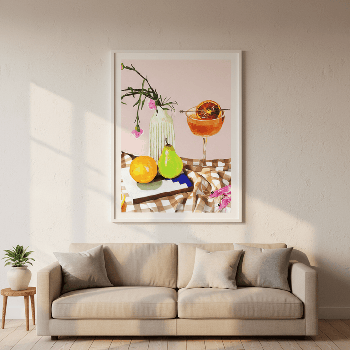 Grazing Gingham by Inkheart Designs wall - art - picture - poster
