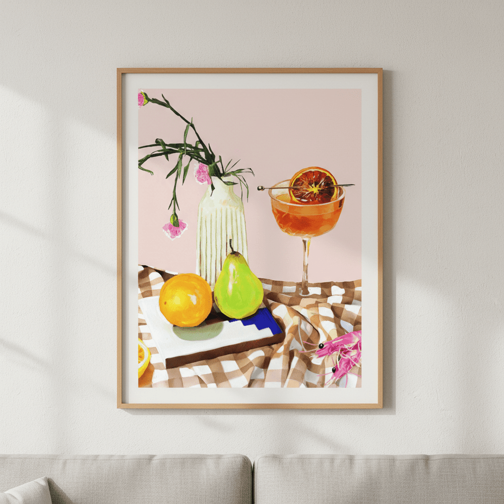Grazing Gingham by Inkheart Designs wall - art - picture - poster