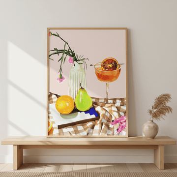 Grazing Gingham by Inkheart Designs wall - art - picture - poster