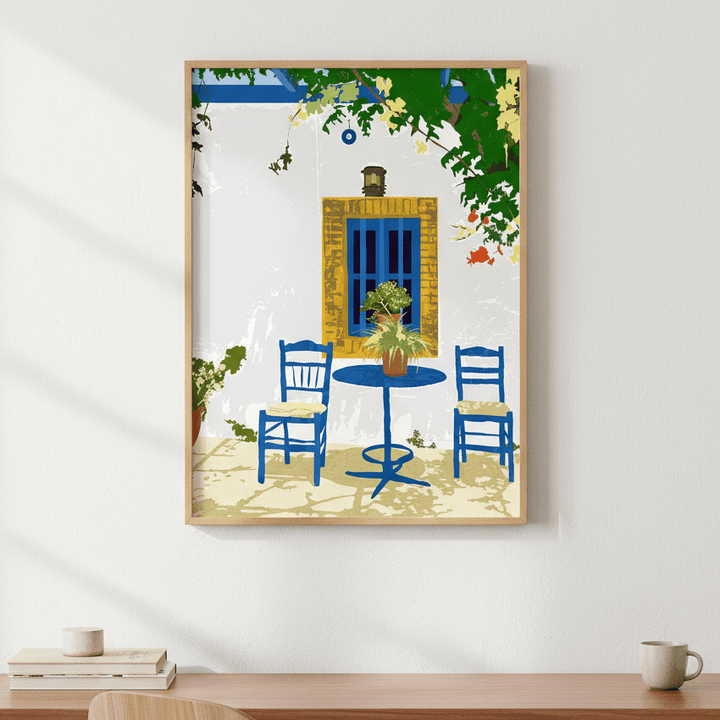 Greek Vacay for Two by 83 Oranges wall - art - picture - poster