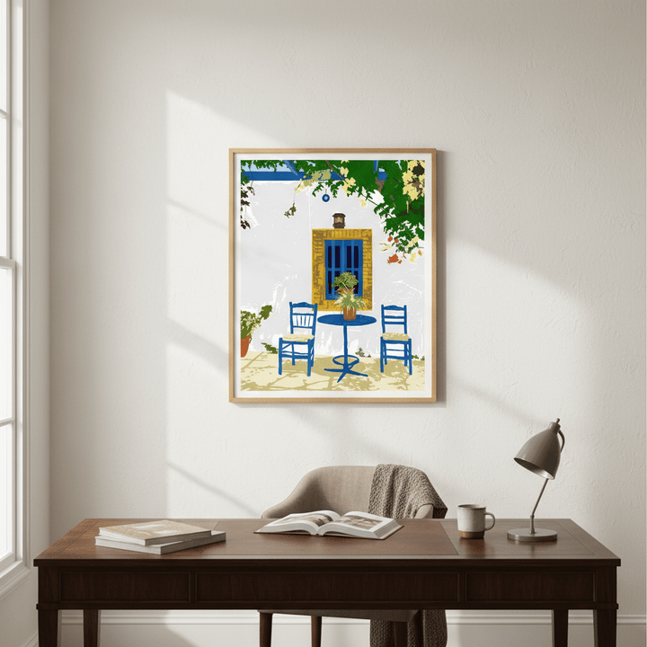 Greek Vacay for Two by 83 Oranges wall - art - picture - poster