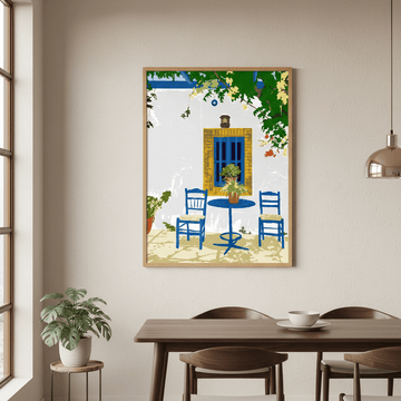 Greek Vacay for Two by 83 Oranges wall - art - picture - poster