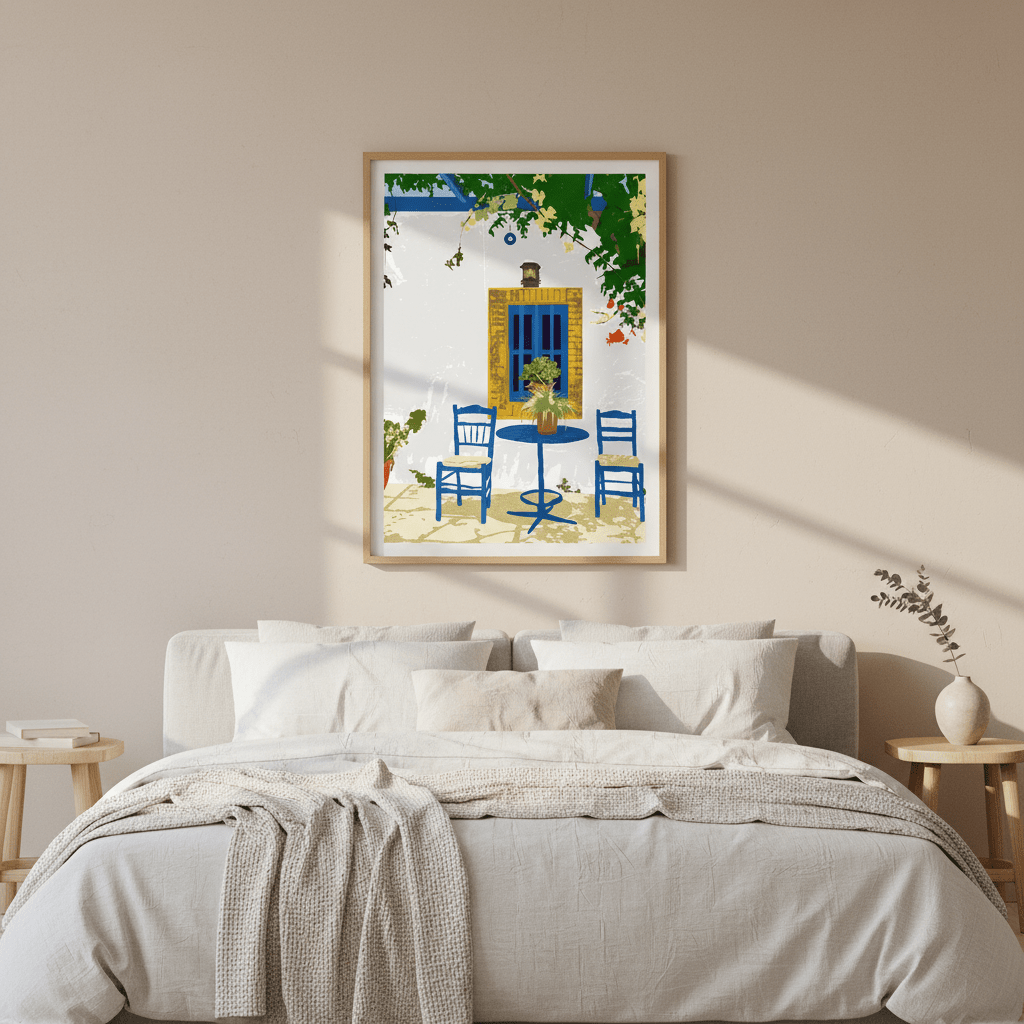 Greek Vacay for Two by 83 Oranges wall - art - picture - poster