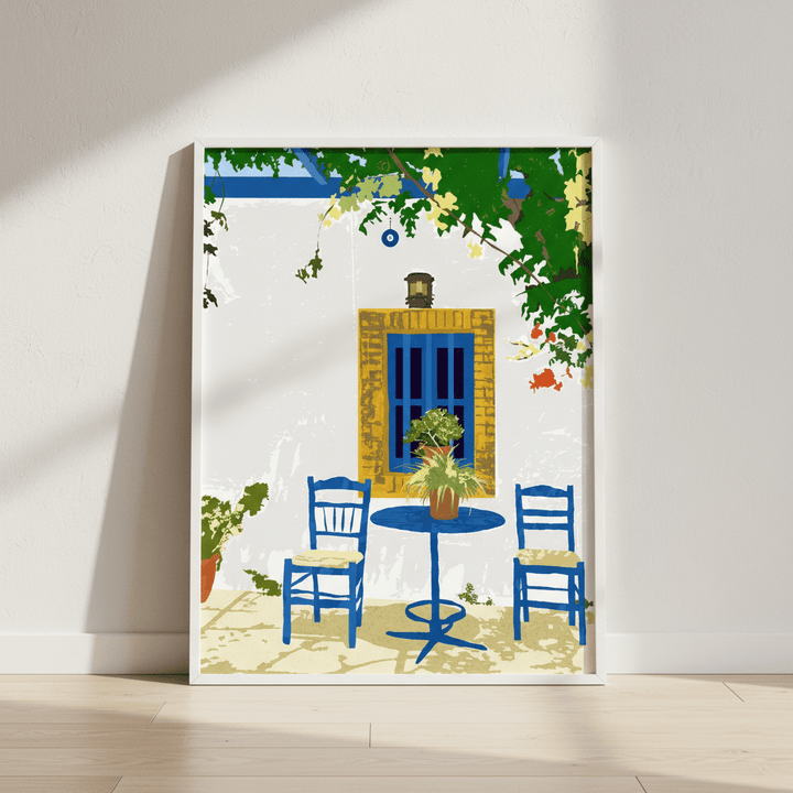 Greek Vacay for Two by 83 Oranges wall - art - picture - poster