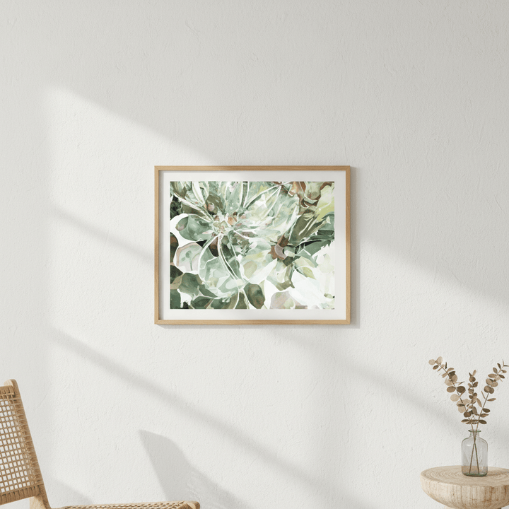 Green Daisy by Deer Muskeeter wall - art - picture - poster