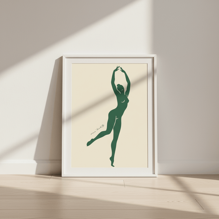 Green Dancing Figure by Henri Matisse wall - art - picture - poster