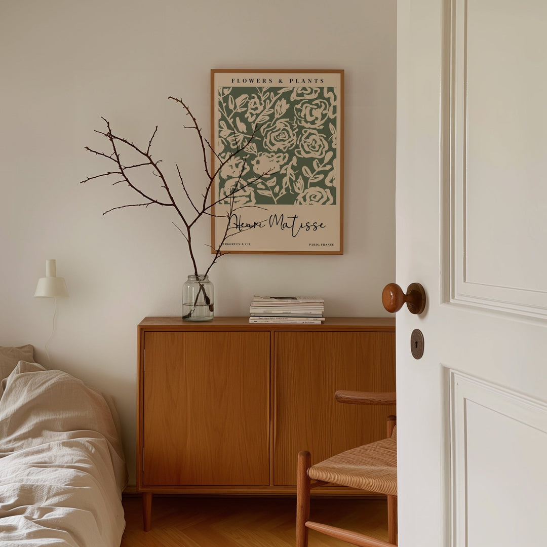 Green Flowers & Plants Wall Prints by Henri Matisse - Style My Wall