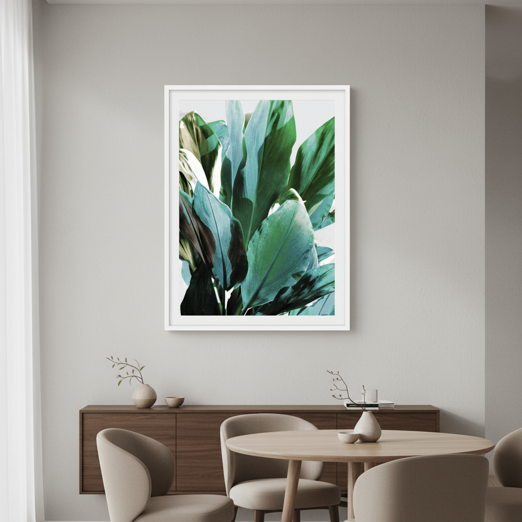 Green Leafy Plant by Hope Bainbridge wall - art - picture - poster