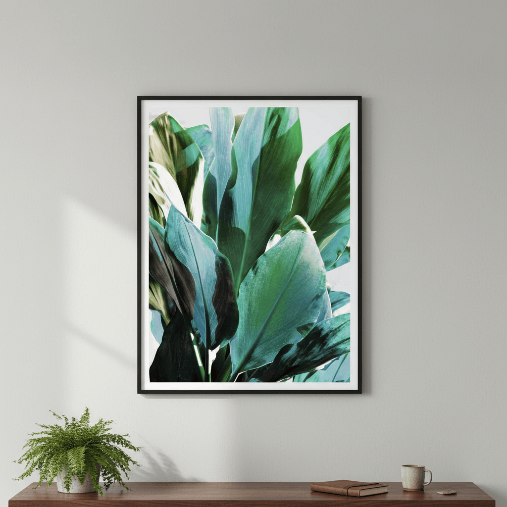Green Leafy Plant by Hope Bainbridge wall - art - picture - poster