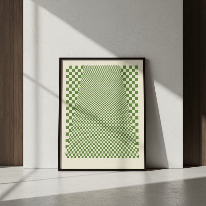 Green Matrix Tiling wall - art - picture - poster