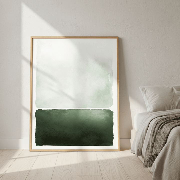 Green Rothko by Deer Muskeeter wall - art - picture - poster
