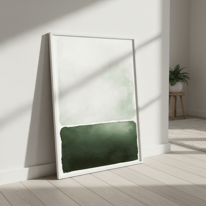 Green Rothko by Deer Muskeeter wall - art - picture - poster