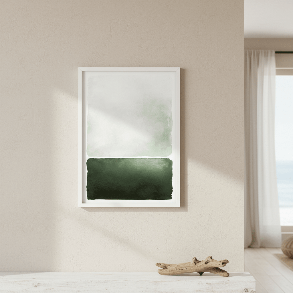 Green Rothko by Deer Muskeeter wall - art - picture - poster