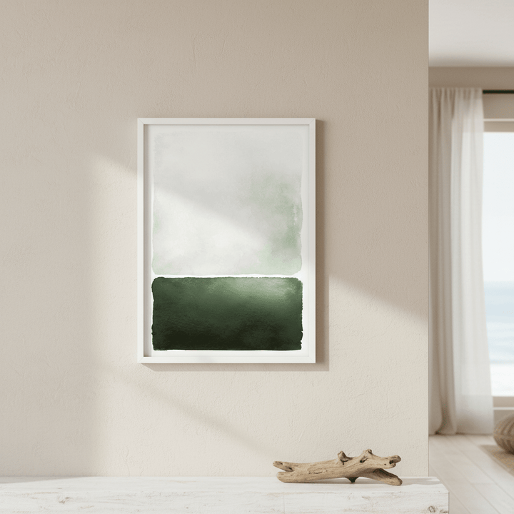 Green Rothko by Deer Muskeeter wall - art - picture - poster
