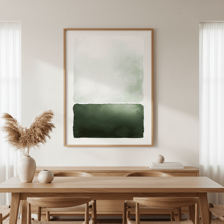 Green Rothko by Deer Muskeeter wall - art - picture - poster