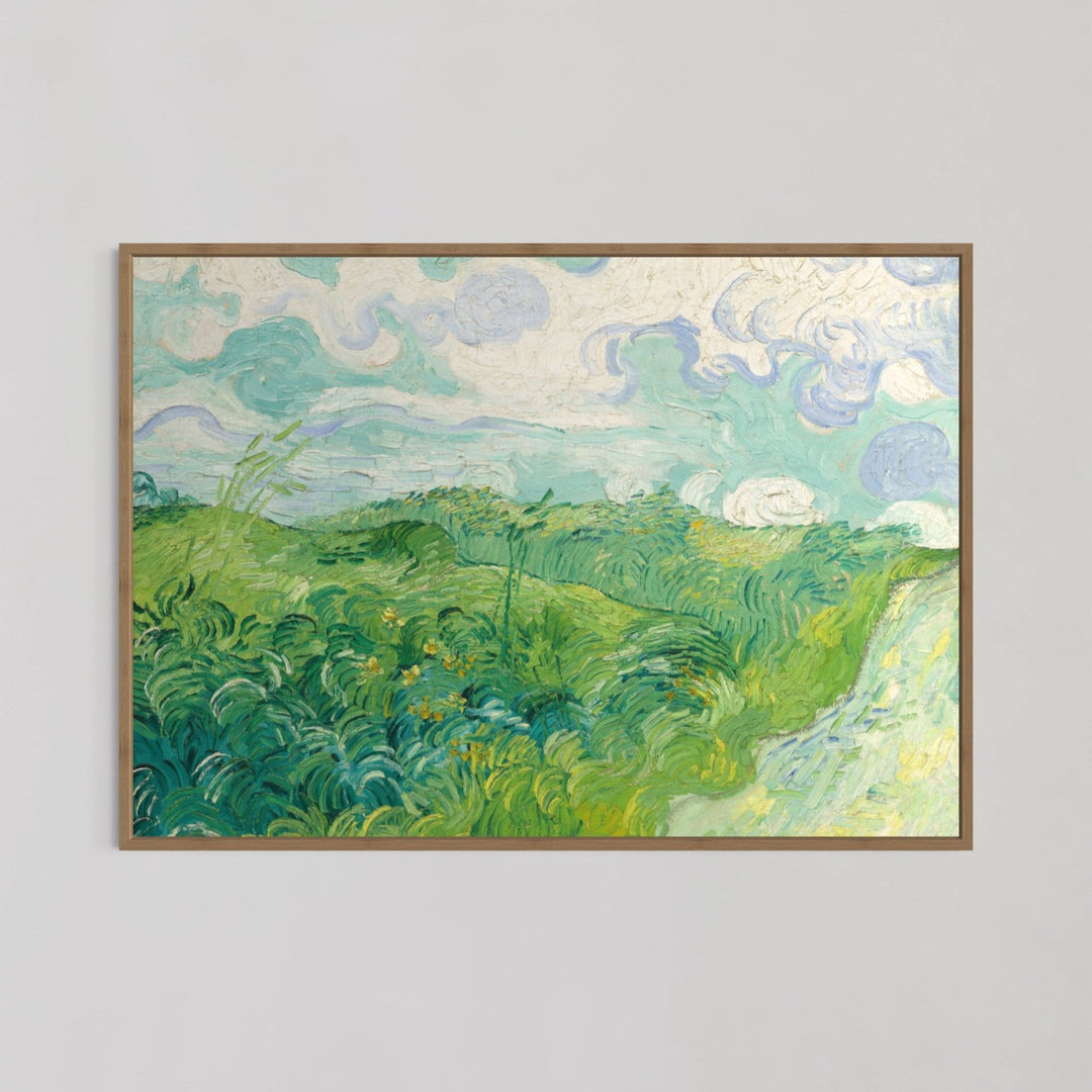 Green Wheat Fields, Auvers Wall Art by Vincent van Gogh - Style My Wall