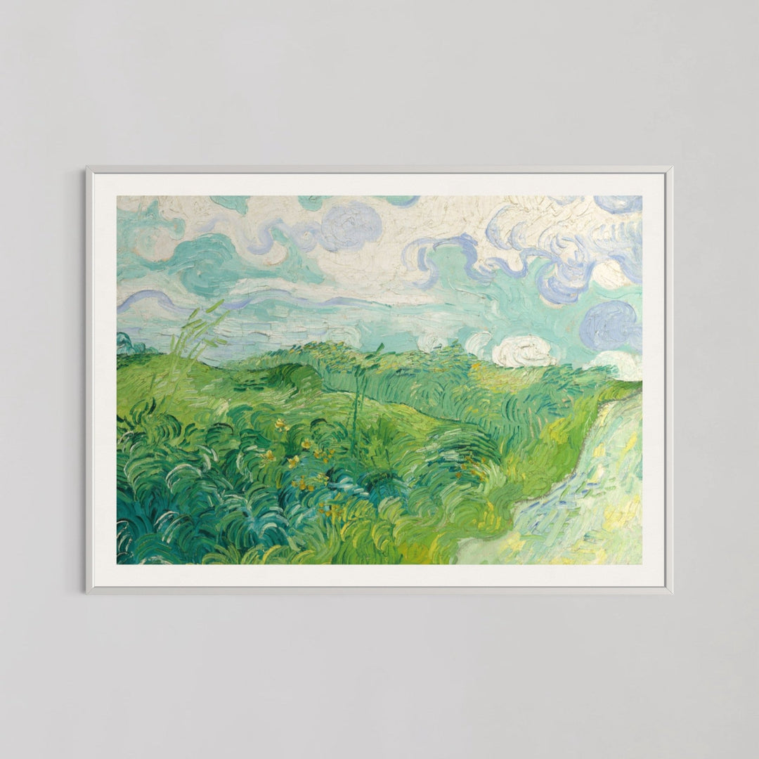 Green Wheat Fields, Auvers Wall Art by Vincent van Gogh - Style My Wall