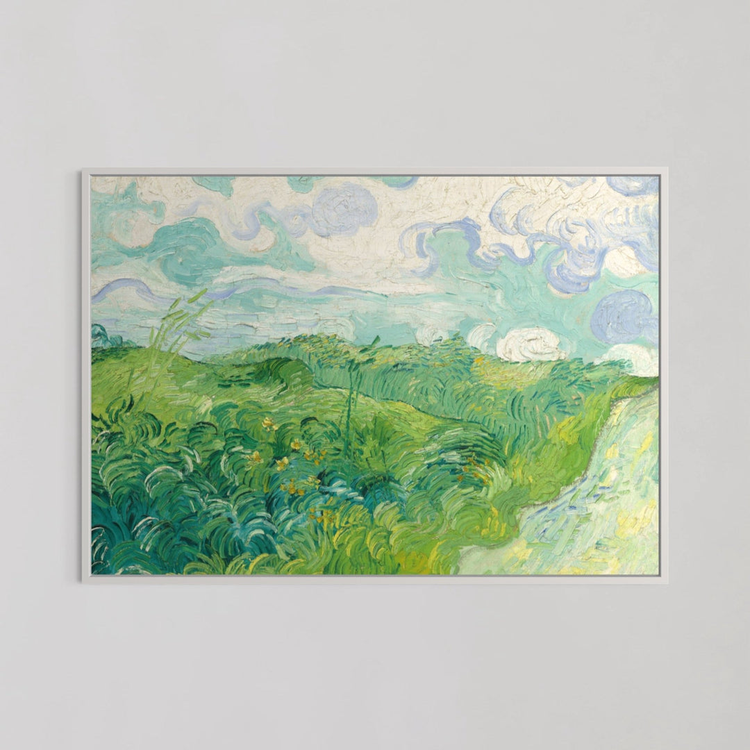 Green Wheat Fields, Auvers Wall Art by Vincent van Gogh - Style My Wall