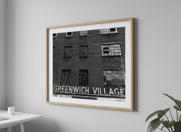 Contemporary wall art featured in a bright modern office workspace