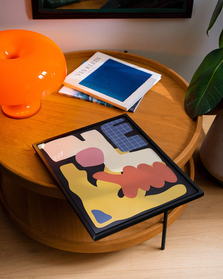 Gridlocked Chaos Art Poster wall - art - picture - poster