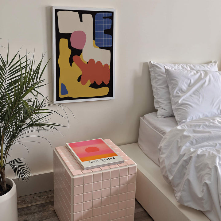 Gridlocked Chaos Art Poster wall - art - picture - poster